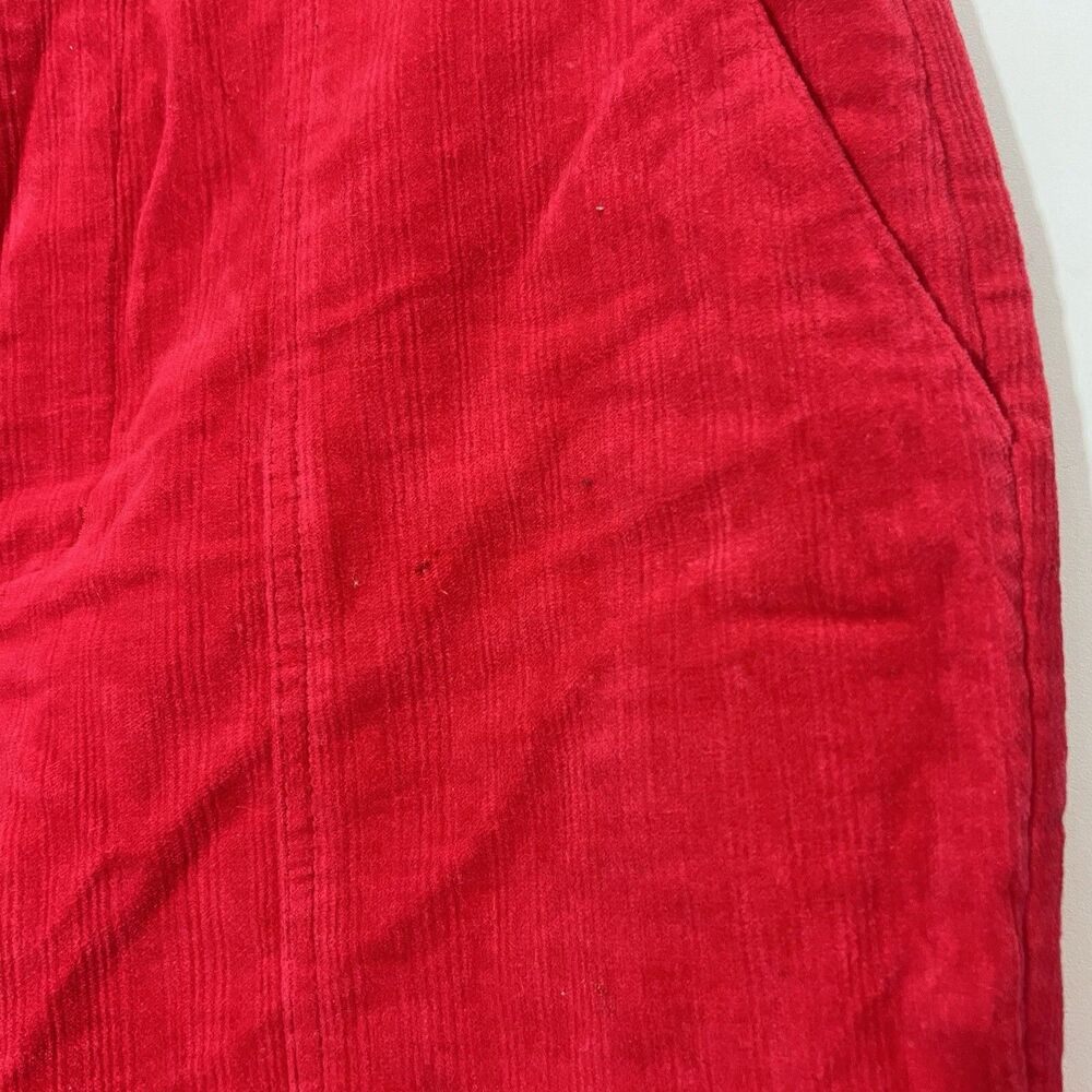 FASHION BRAND COMPANY by Penelope Gazin Pants‎ Women’s M Bright Pink Corduroy - Picture 4 of 9
